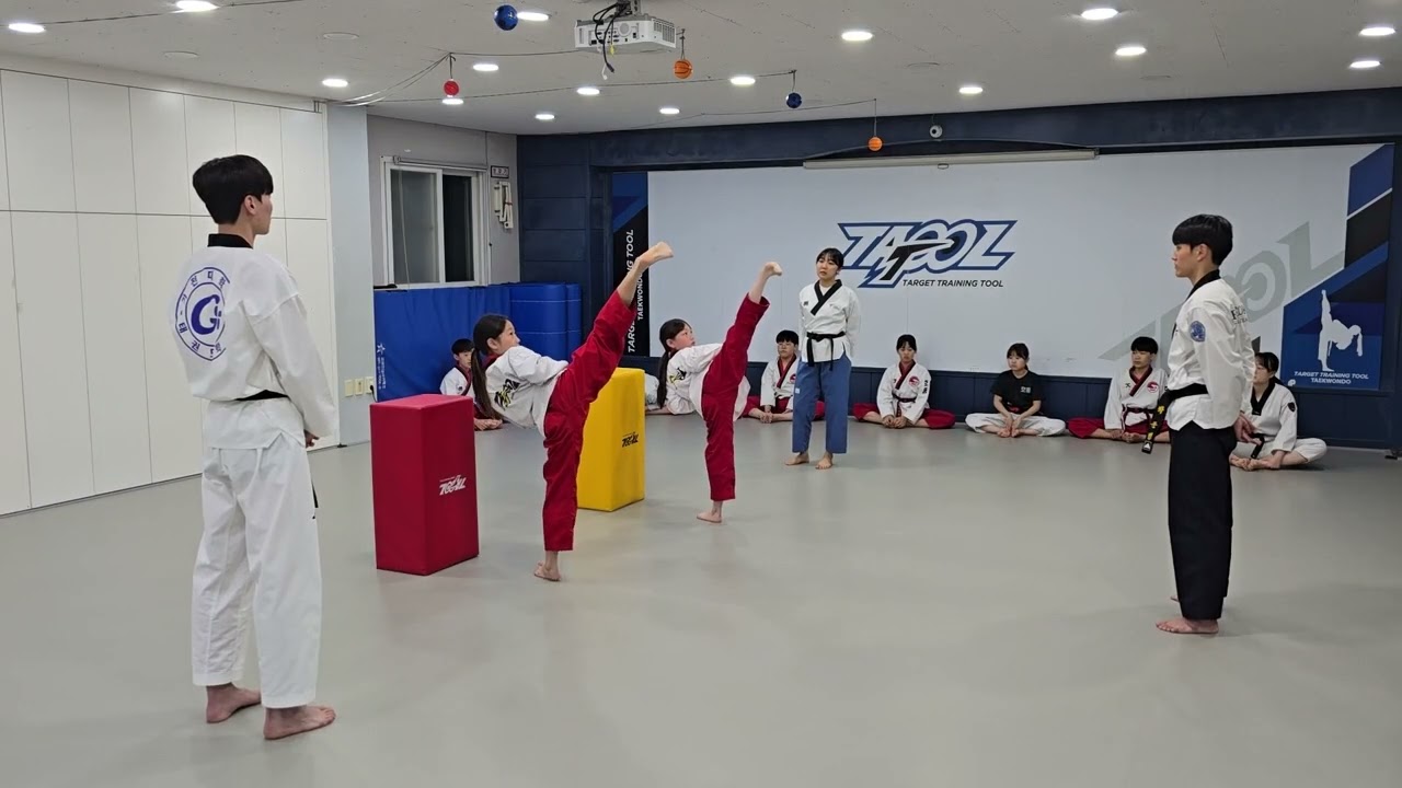 TATOOL 선배와 함게 하는 옆차기교육