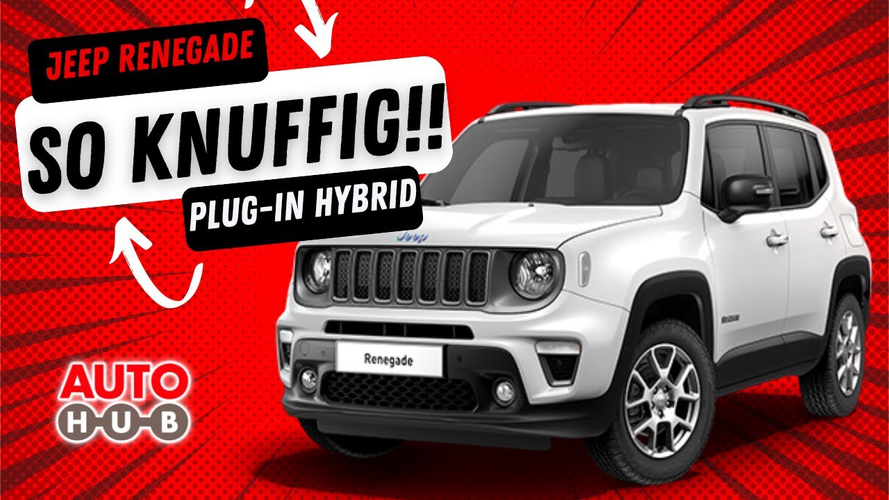 So knuffig ist der Jeep Renegade  🙈 Trailhawk 4xe ✅ Fahrbericht