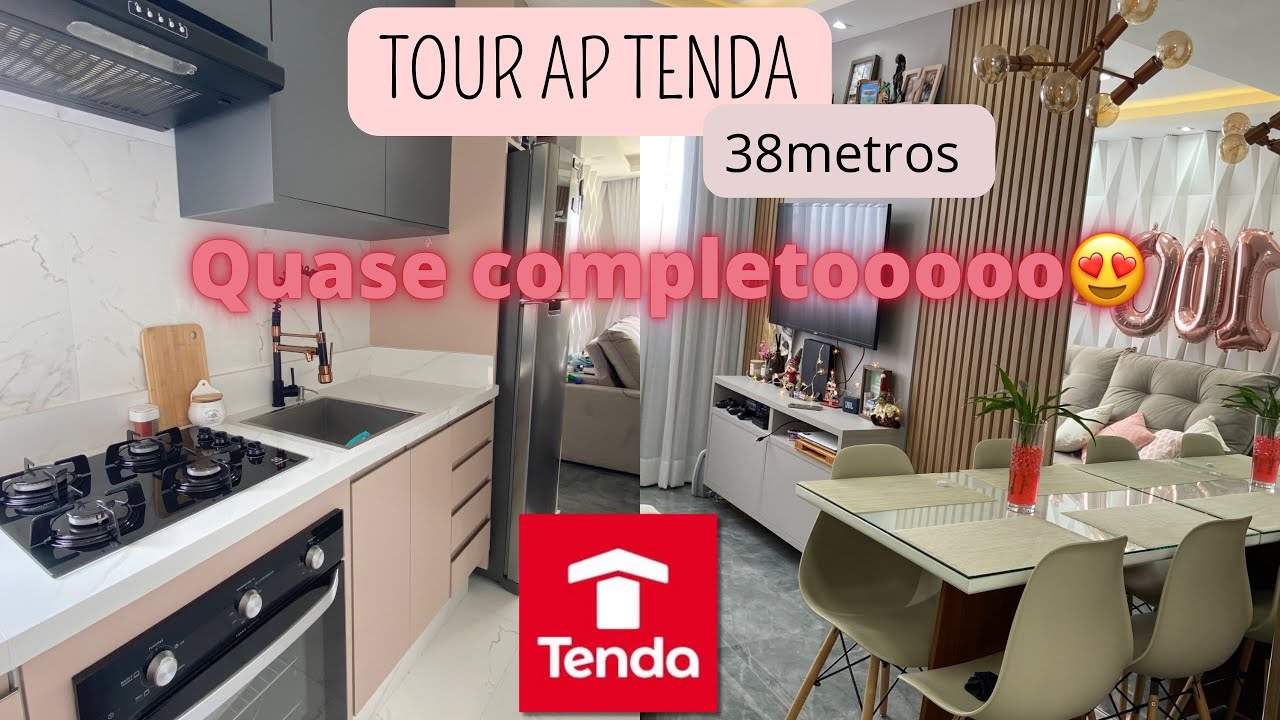 Tour apartamento tenda 38m atualizado 😍#aptenda #construtoratenda #apartamento
