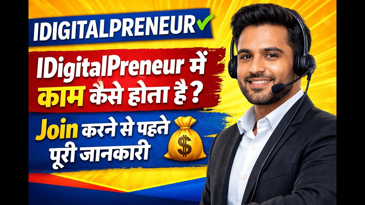 IDigitalPreneur में काम कैसे होता है? | Join करने से पहले पूरी जानकारी | Beginners Guide Hindi