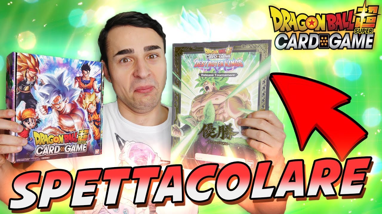 TUTTO QUESTO È SPETTACOLARE! Destroyer Kings. - Pack Opening Dragon Ball Super Card Game Ita