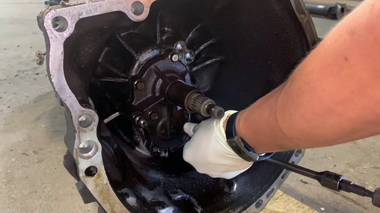 Miata transmission input shaft seal replacement video tutorial