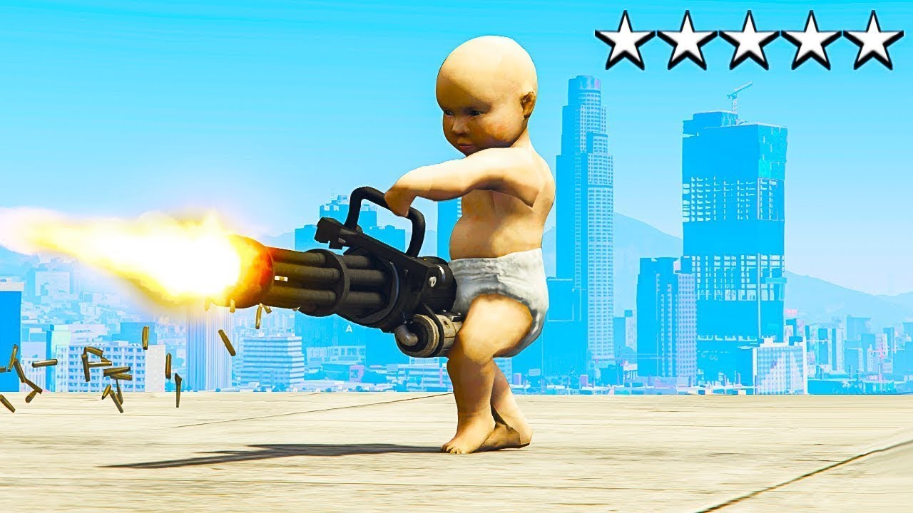 ვთამაშობთ როგორც პატარა ბავშვი GTA 5 -ში!