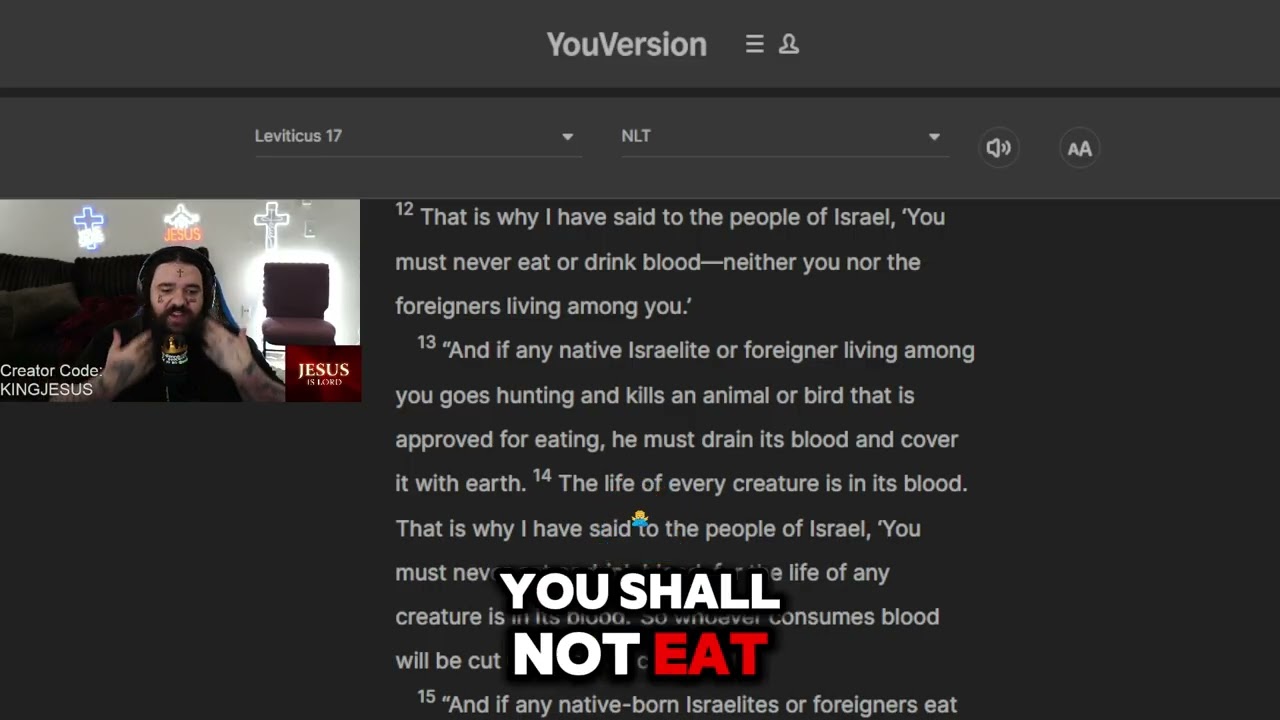 Leviticus 17 Reading & Prayers