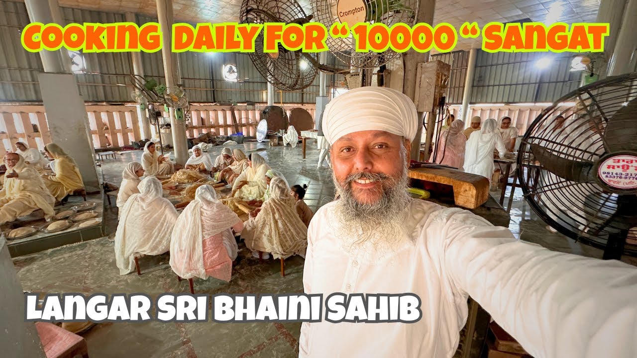 Daily 10,000 Logon Ka Khana Kaise Banta Hai | Langar Sri Bhaini Sahib