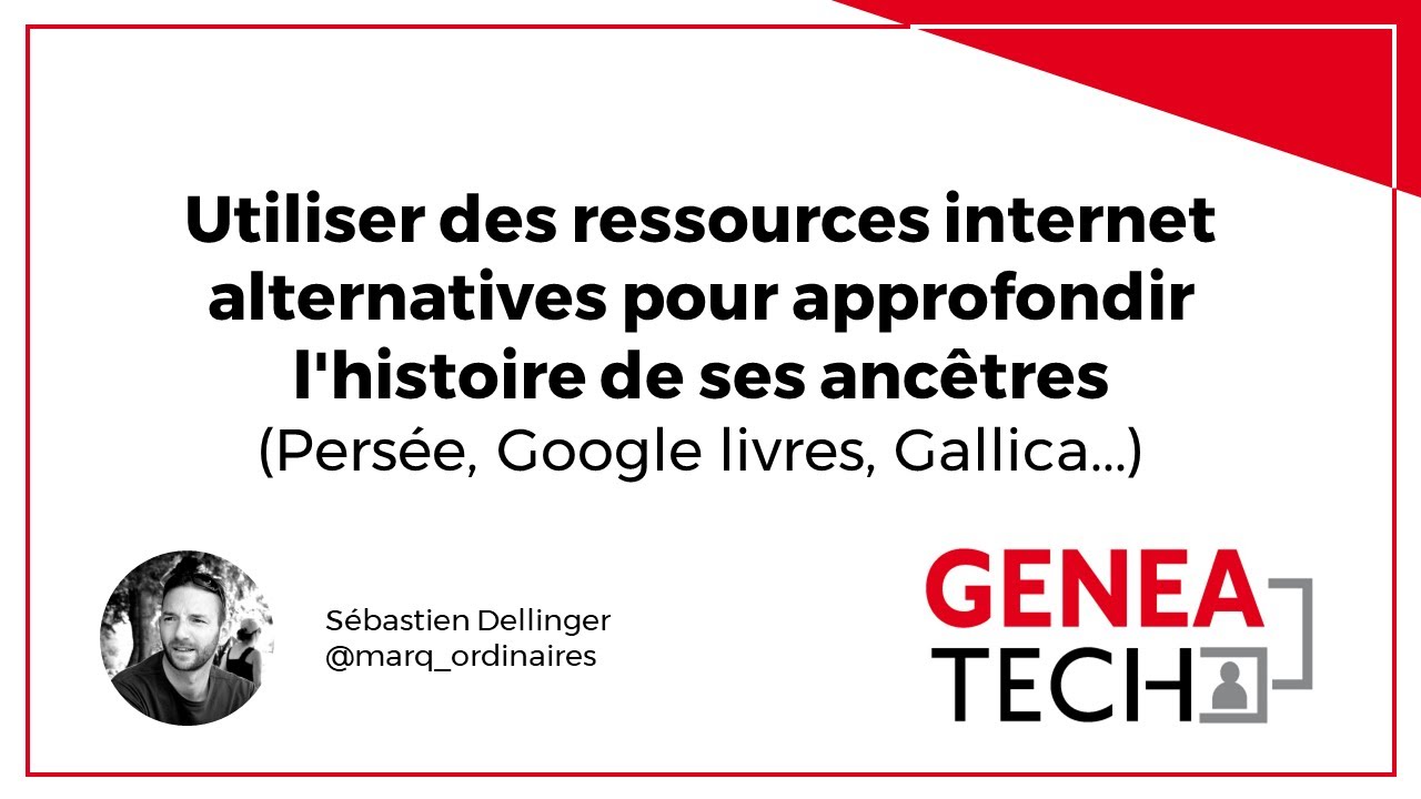 Utiliser des ressources internet alternatives pour approfondir l'histoire de ses ancêtres