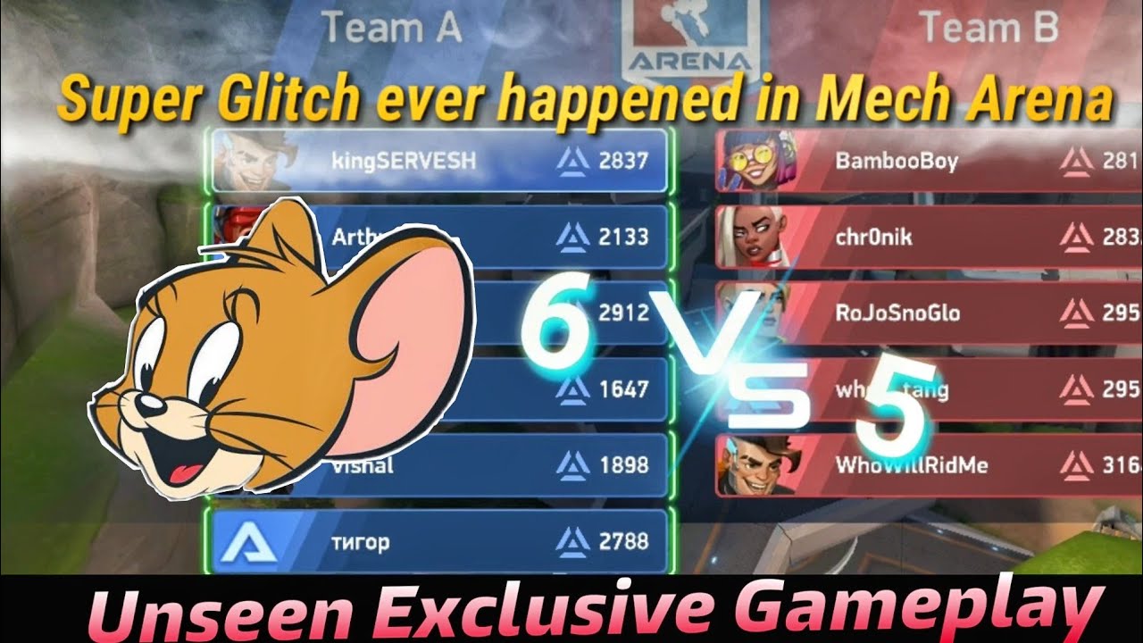 Mech Arena 💥6 vs 5 unseen unfair gameplay (70) | KSO