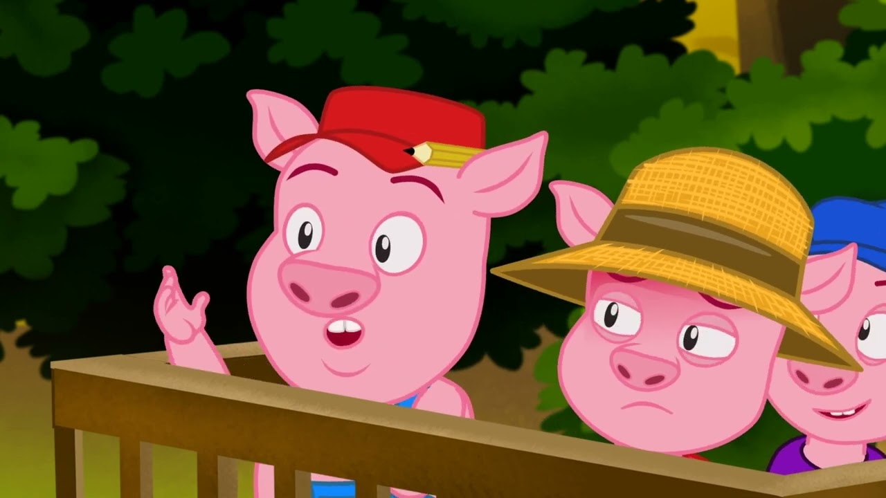 O Lobo Mau e Os 3 Porquinhos: O Julgamento da Floresta | Desenho Animado Infantil @OsAmiguinhosTV