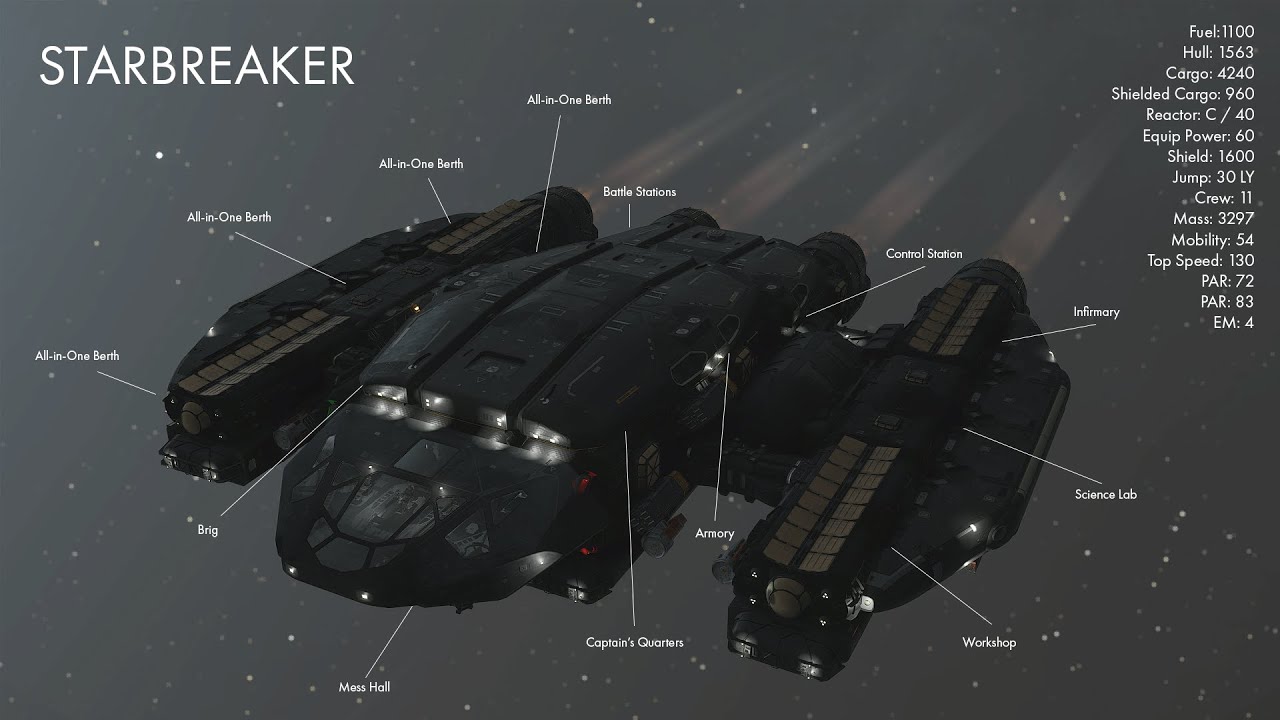 Starbreaker - the ULTIMATE Ship for Starfield - Immersive with No Exploits or Mods