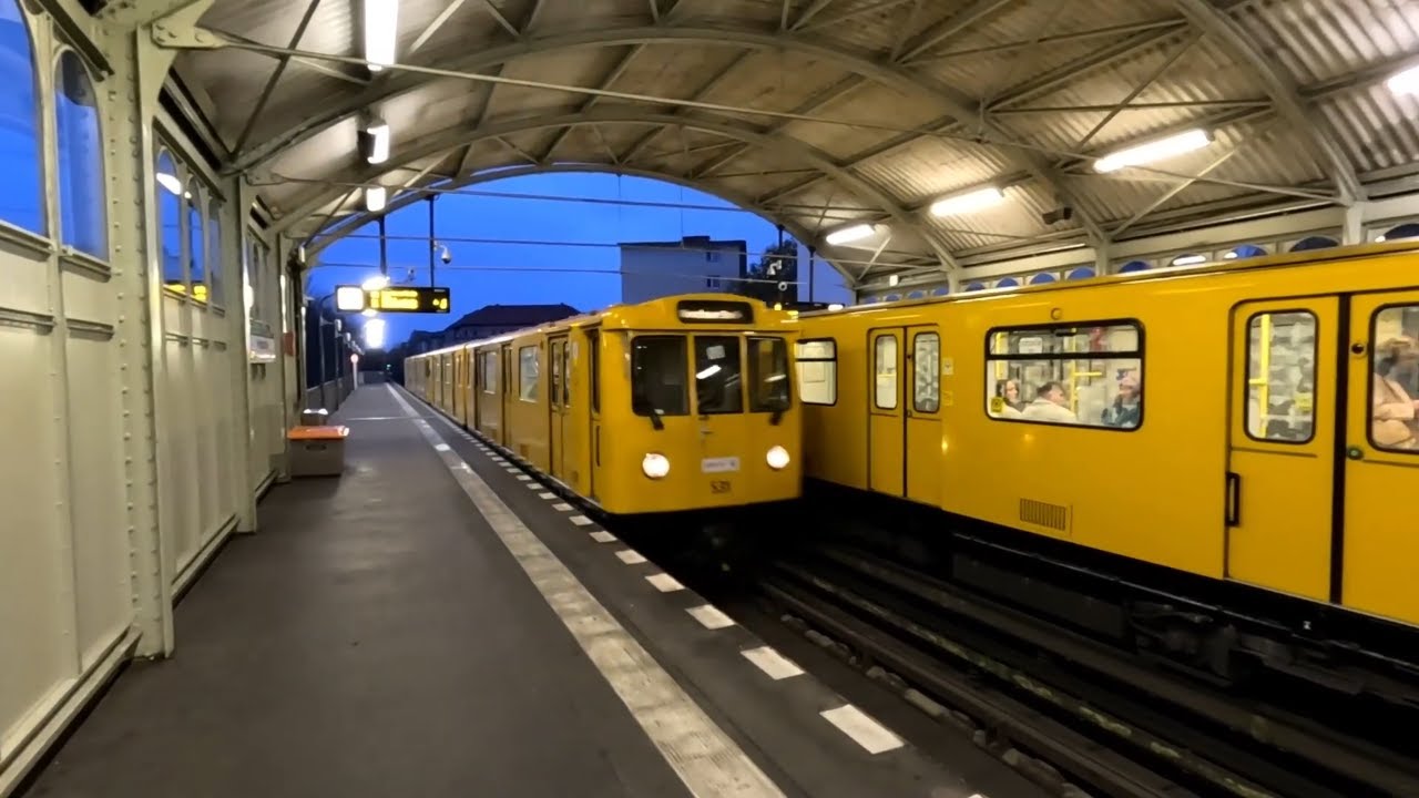 Berlin U-Bahn U1 Ride - Prinzenstraße to Schlesisches Tor | 1 Escalator | Germany | 15/11/24