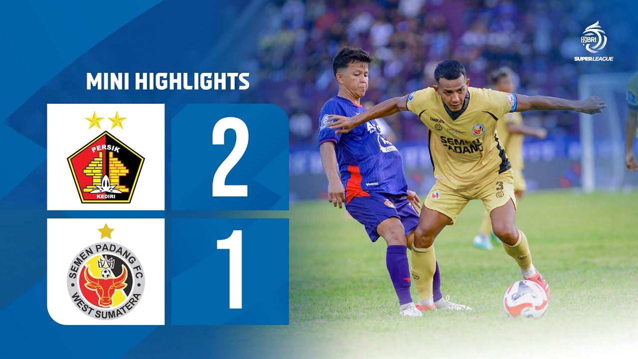 Mini Highlight BRI Super League | PERSIK Kediri vs Semen Padang FC | Week 14