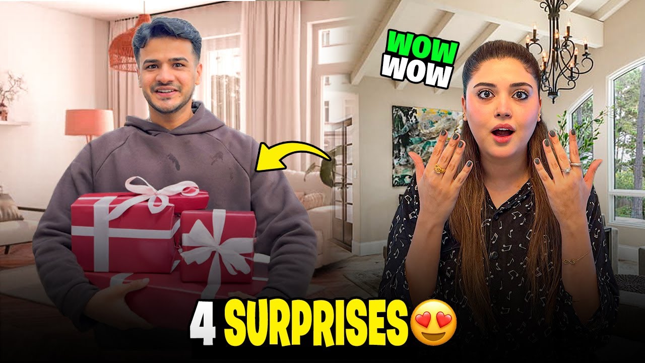 4th Anniversary Par 4 Gifts Ka Surprise Diya😍|| Dinner Date❤️