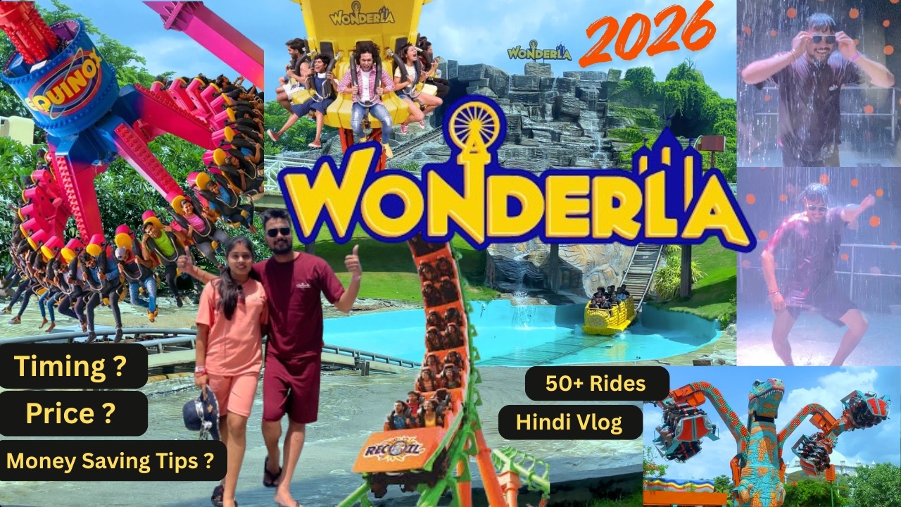 Wonderla Hyderabad Water Park Full Tour 2026 | Tickets, Rides, Tips, Price | Hindi Vlog