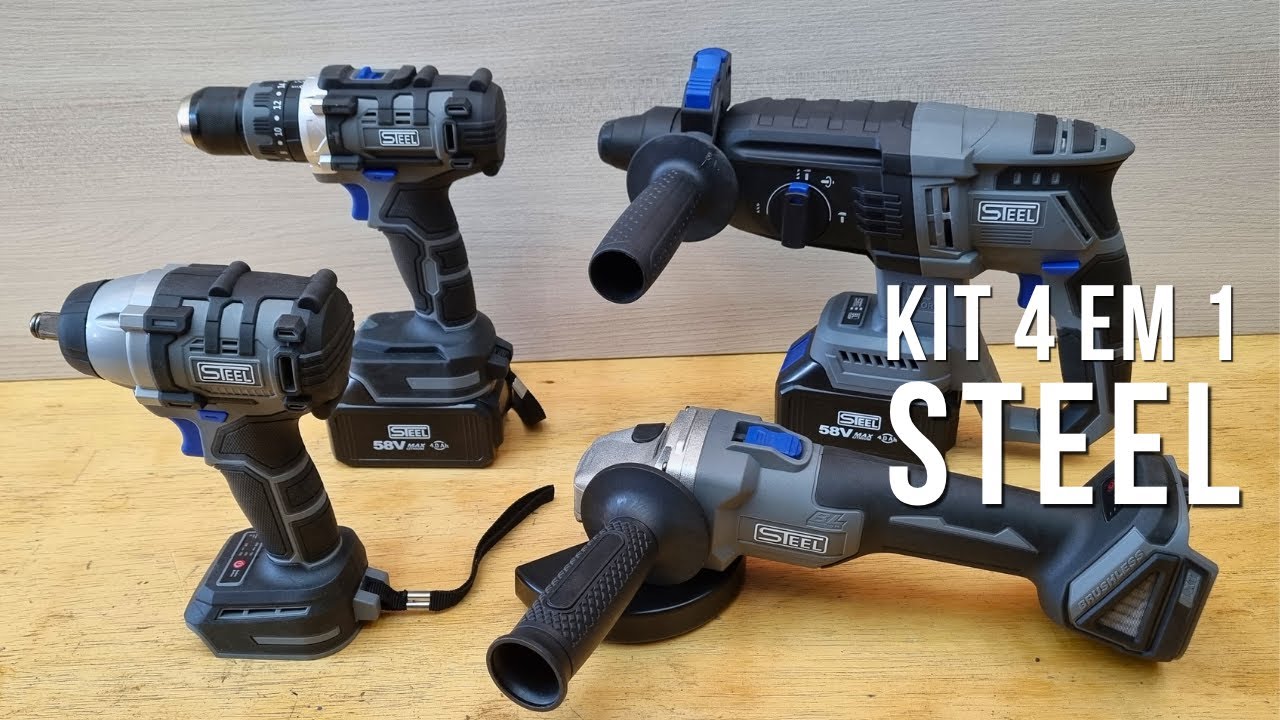Kit 4 em 1 STEEL - Presta ou é pura enganação?