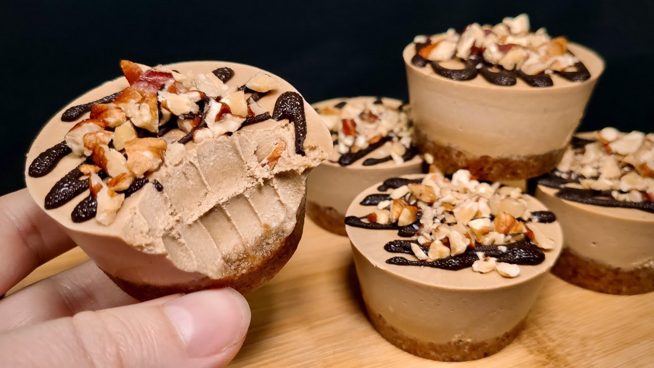 Das beste gesunde Sommerdessert ohne Backen! Gesundes zuckerfreies Rezept!