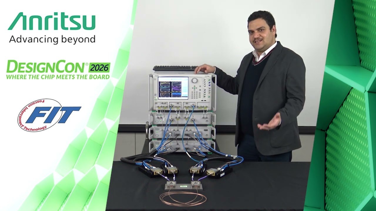 448G per Lane in Action with Foxconn and Anritsu