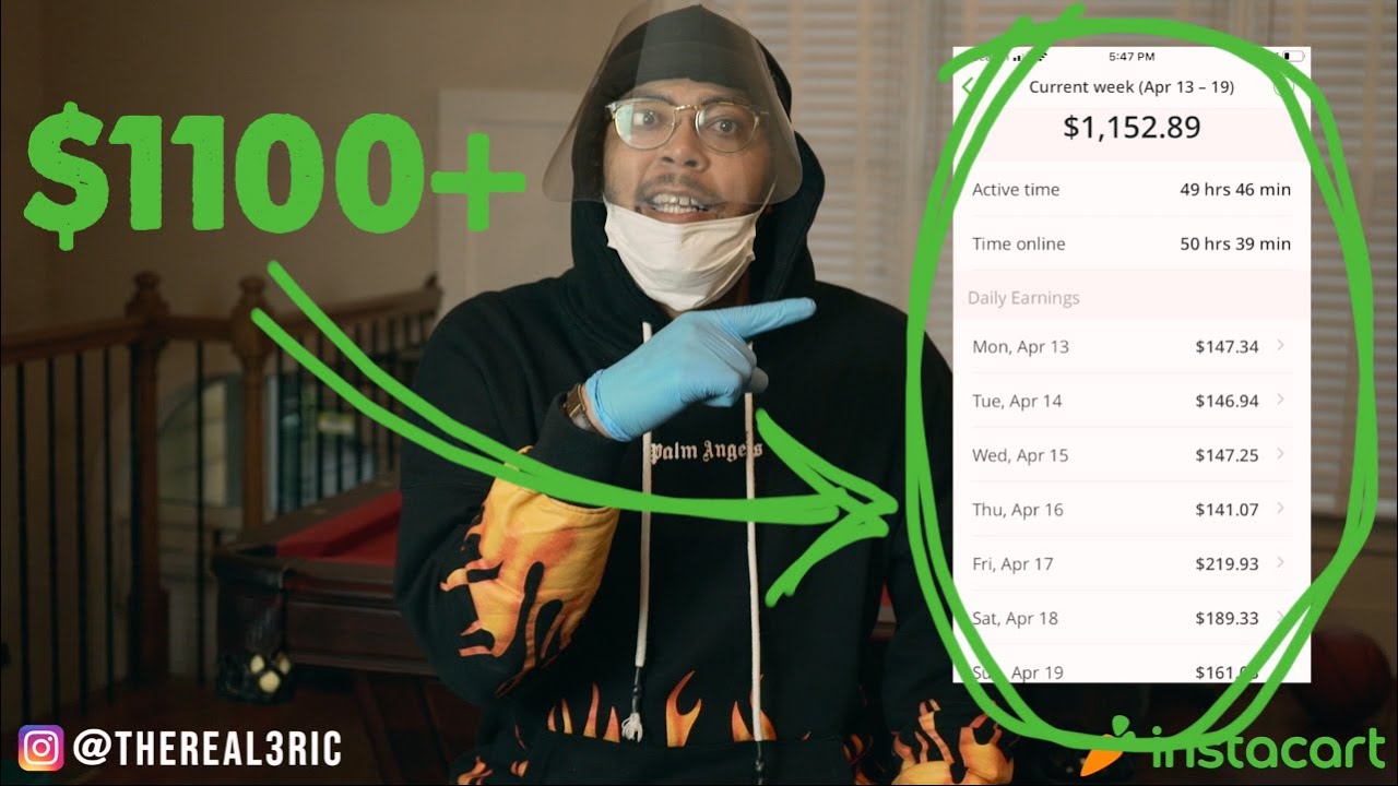 5 Tips to Make More Money With Instacart | FIRST WEEK EARNINGS!