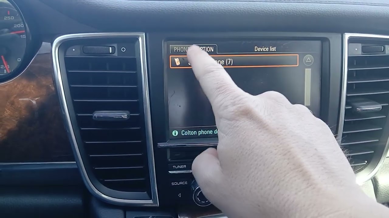 How to Connect Phone Bluetooth in a Porsche Panamera (2010–2016) | Pair Your Phone Guide