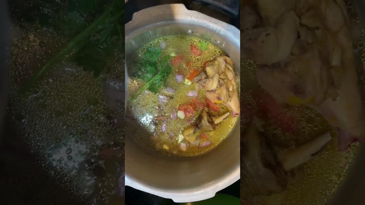 Chicken Soup for babies 8 months+ #chickensoup #chickenbroth #babyfood #babysolids #foodshorts