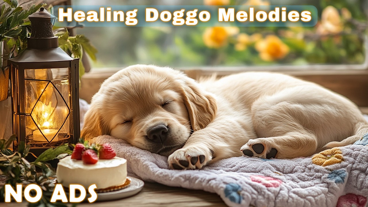 12 Hours Dog Relaxation Music 💤 Dog Calming Music 🐕‍🦺 Smooth Background Audio For Sensitive Dogs