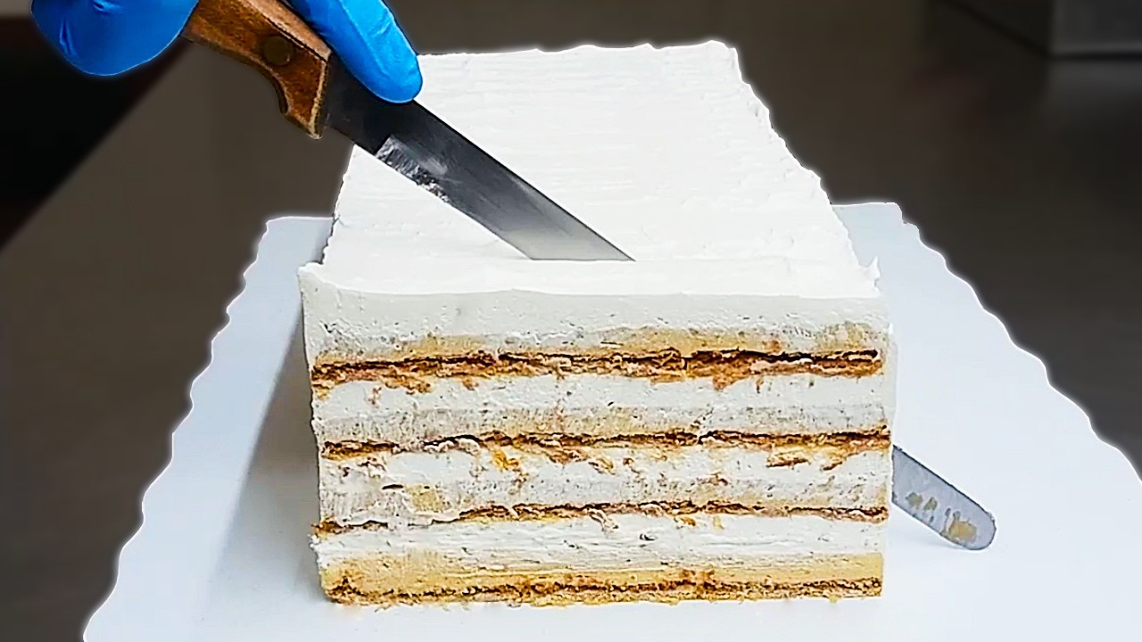 POPULARNA Šeherezada torta sa turskim keksom! (Bez pecenja)