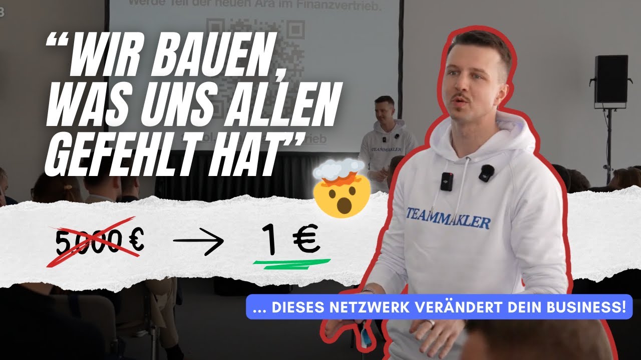 Dieser Vortrag könnte alles verändern, was du über den Finanzvertrieb denkst😱🚀