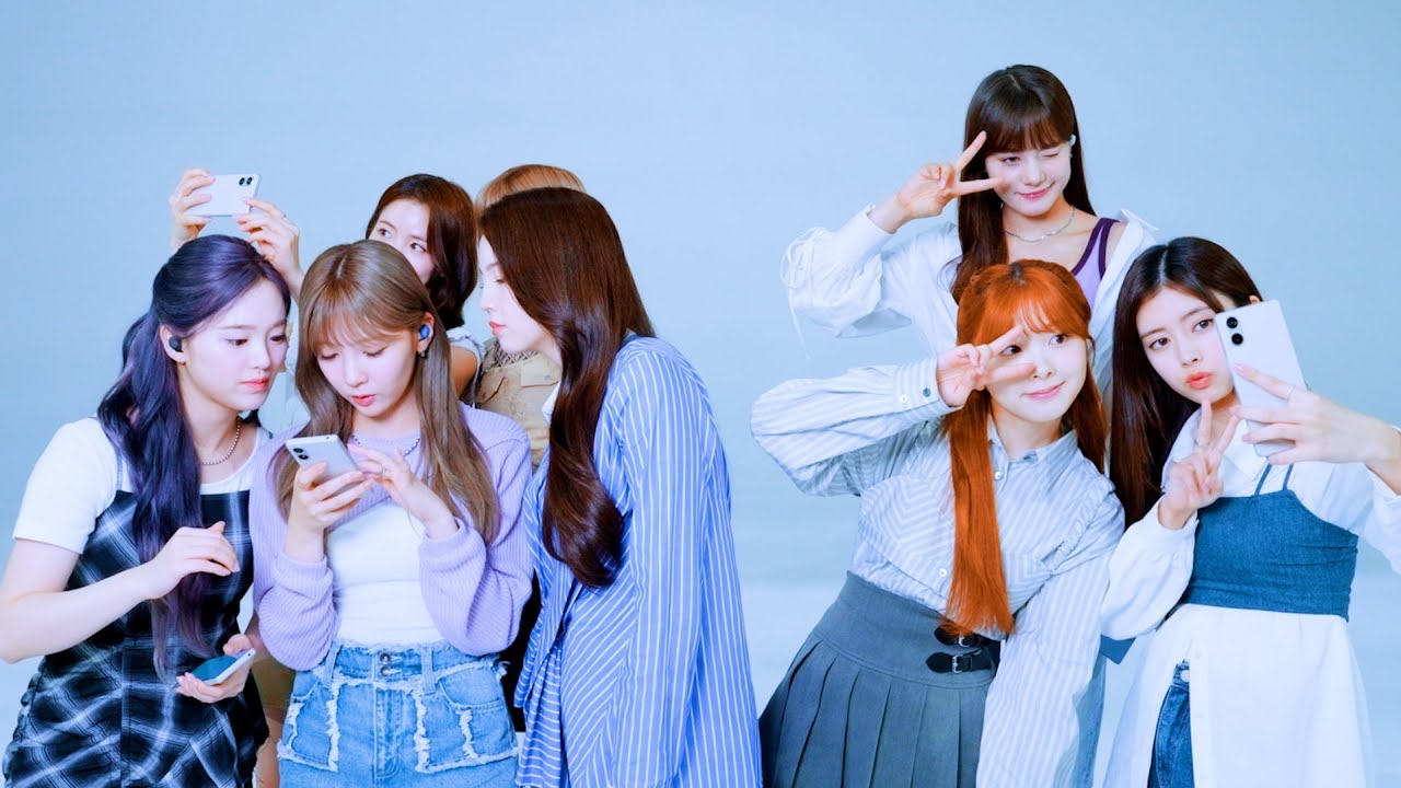 NiziU、お互いを撮り合う姿がかわいすぎ！ワイヤーアクションにも挑戦！？　ソニー『Xperia 5 V』『LinkBuds S』新WEBCM＆スペシャルインタビュー