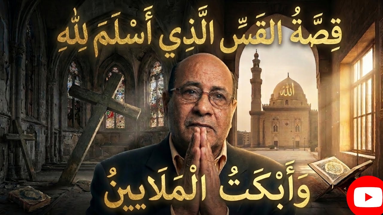 • قصة قس مصري أعتنق الإسلام تبكي الحجر😭: كيف واجه الحجز في الدير ورصاص الغدر  #القصة_وما_فيها 