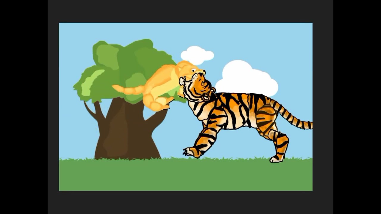 tiger kill dog tiger eat dog SAD 🥺 video