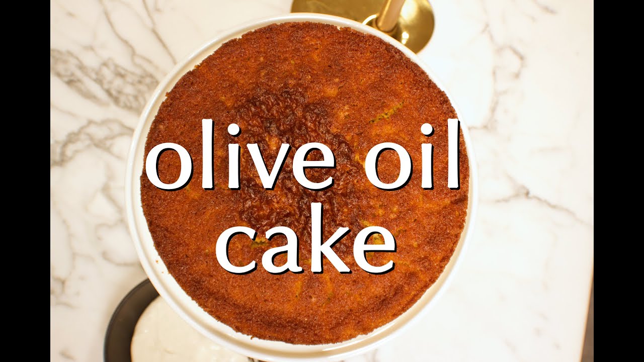 Olive Oil Cake - Dinner Party Tonight