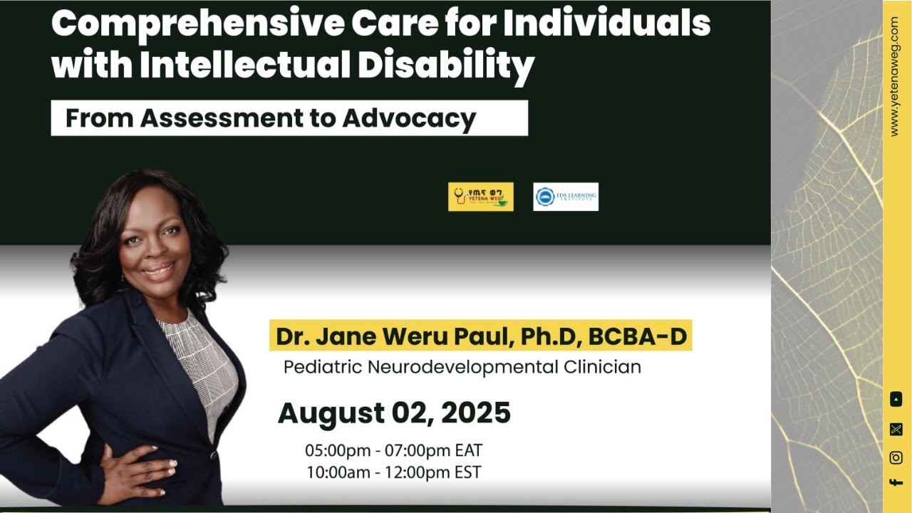 Comprehensive Care for Individuals with Intellectual Disability: From Assessment to Advocacy