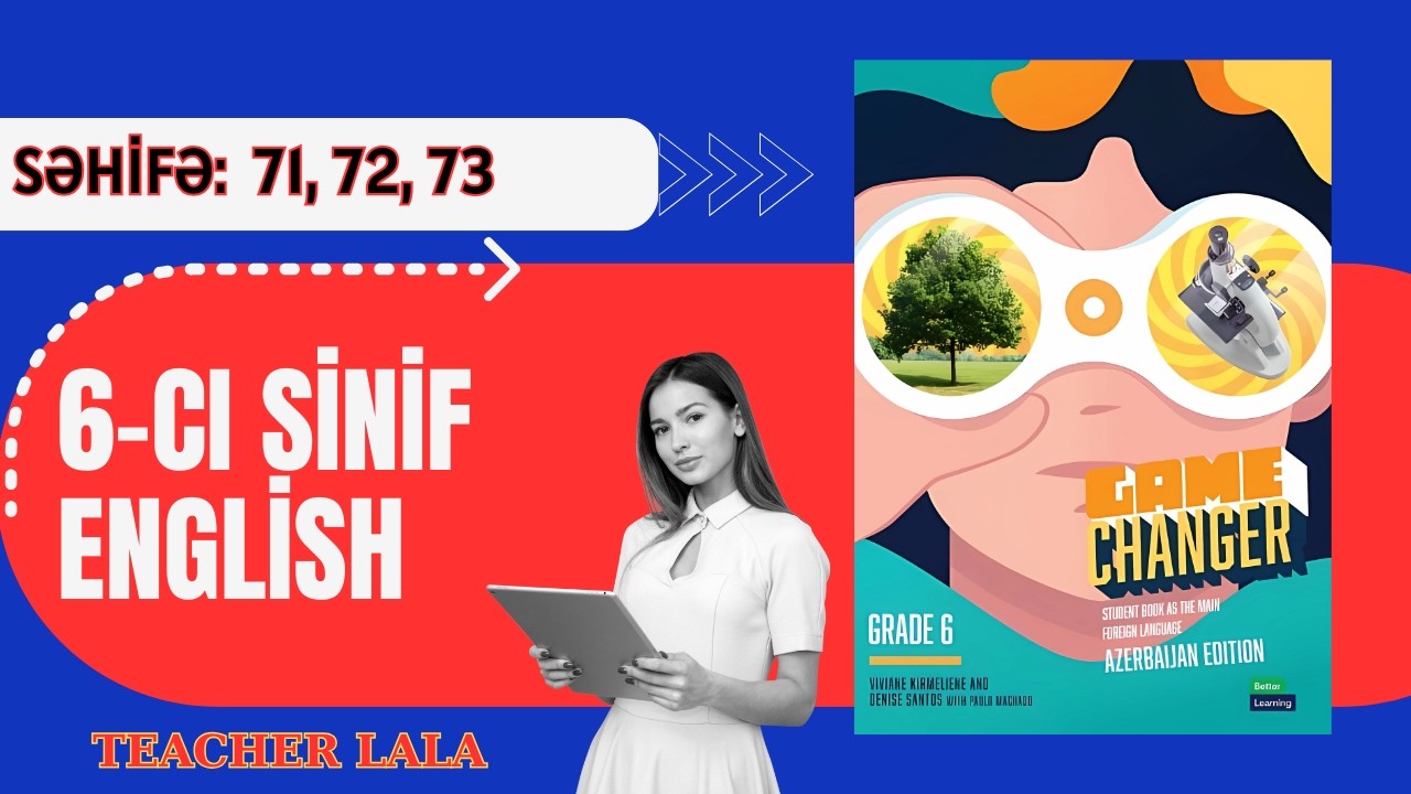 6-cı Sinif  İngilis Dili səh.  71, 72, 73 // #englishlanguage  #raufmirzeyev