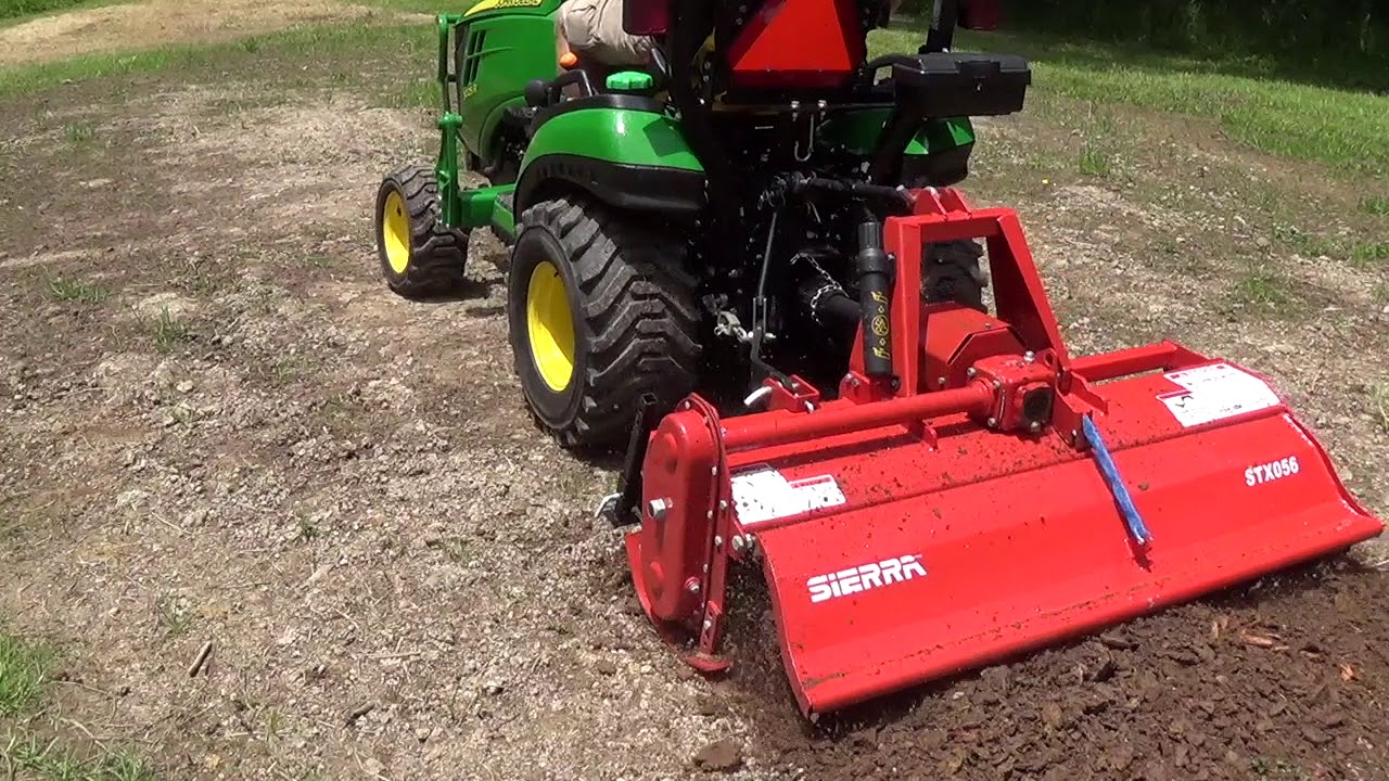 Implements Direct Sierra STX Rotary hoe demo