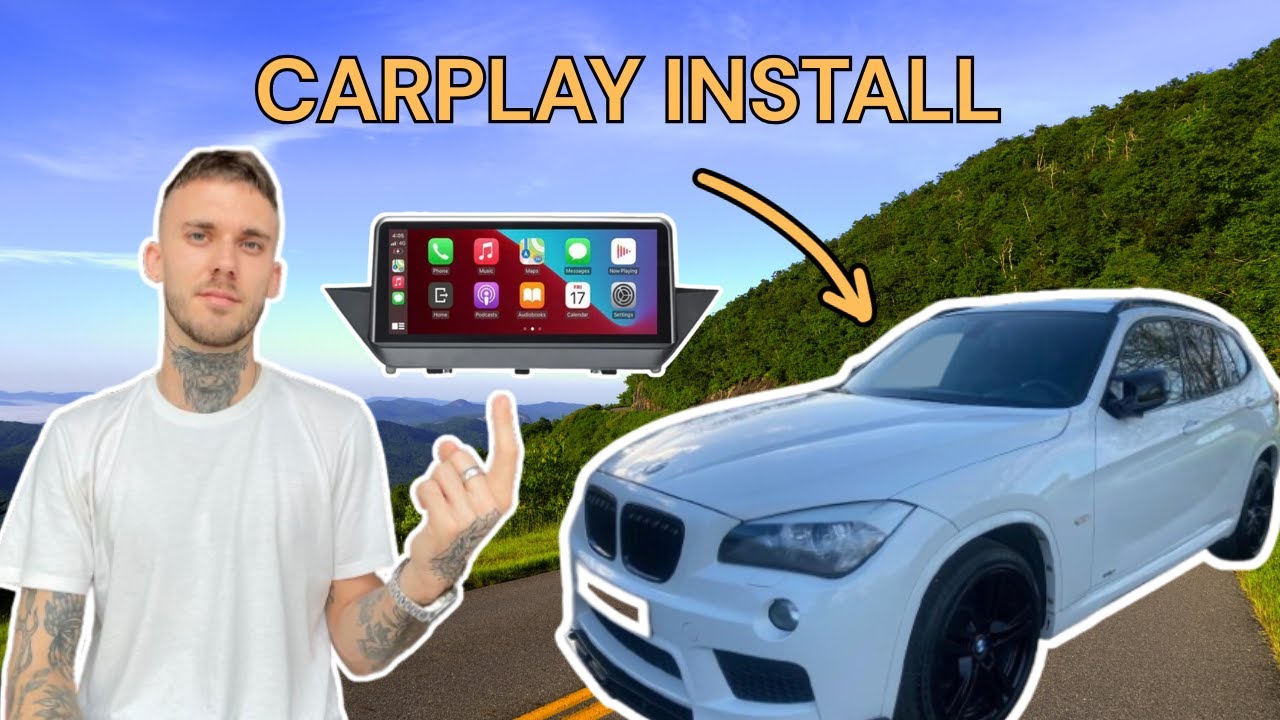 BMW X1 CARPLAY UNIT INSTALL