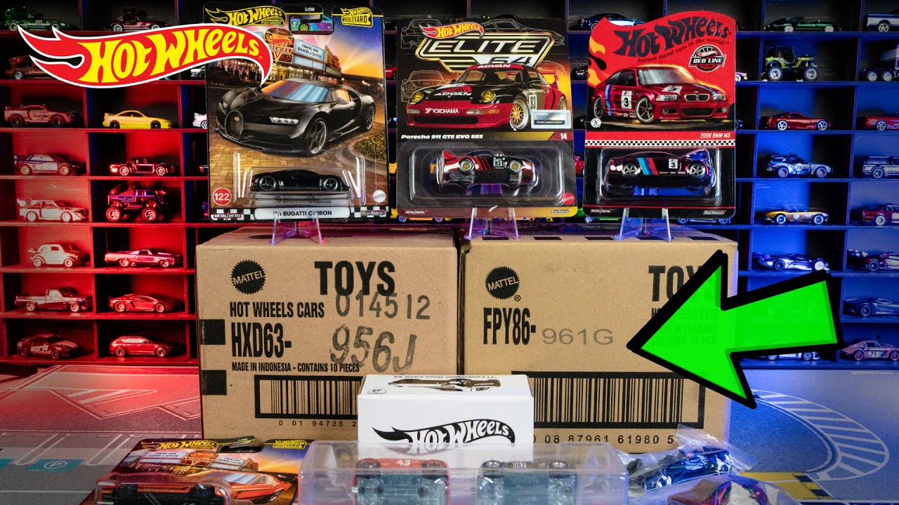 Unboxing Hot Wheels - Mystery Cases, Super Treasure Hunt, RLC, Elite 64 Porsche, Bugatti