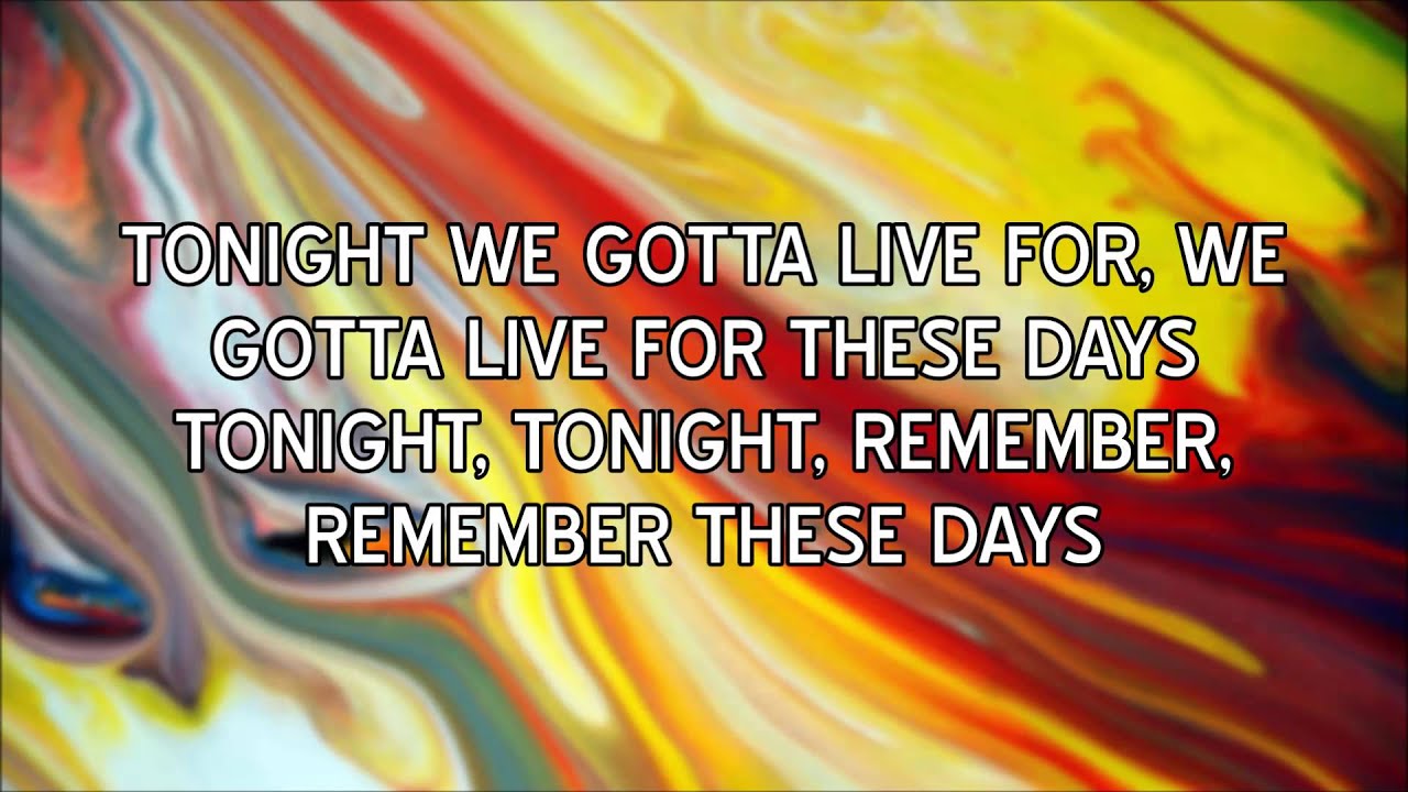 Take That - These Days (lyrics)