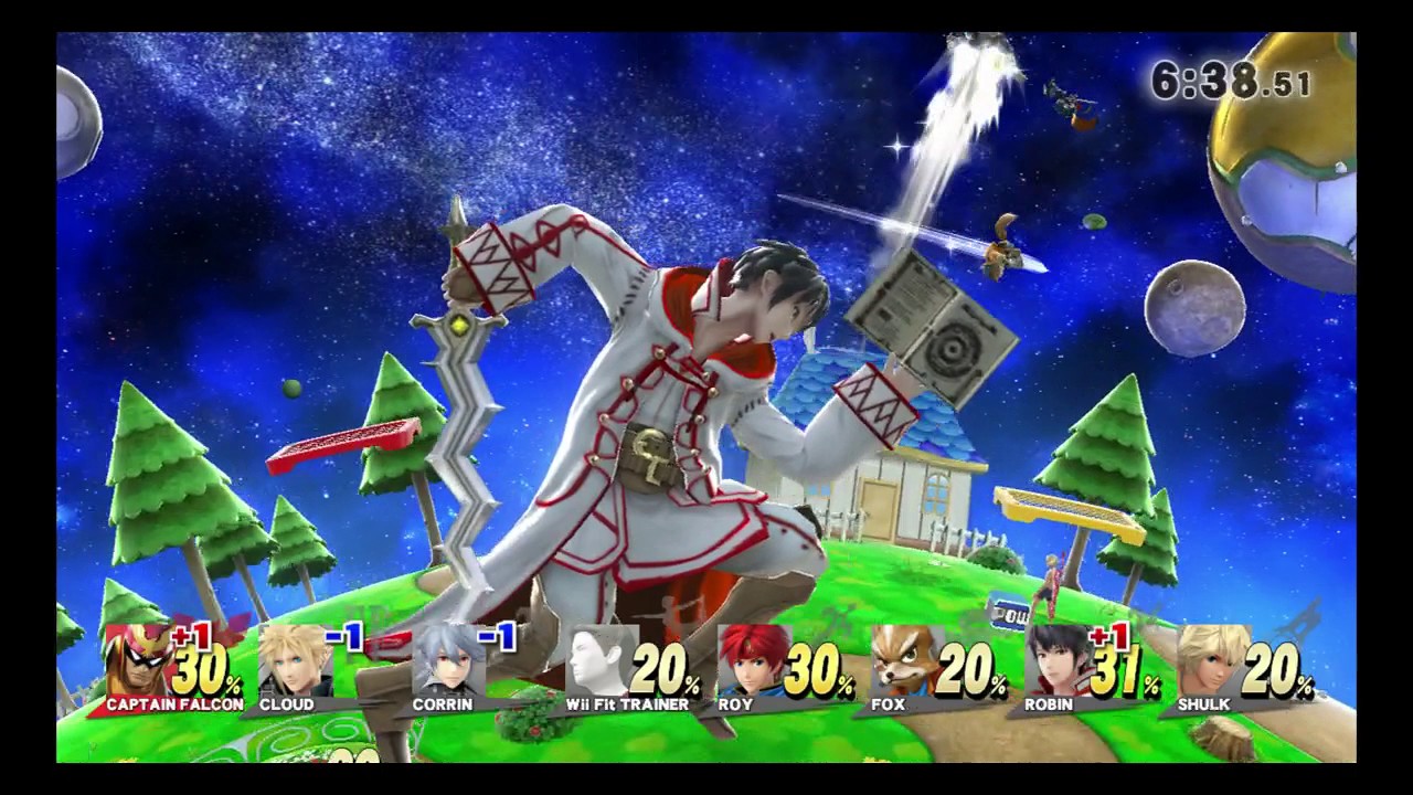 Super Smash Bros. Wii U Match - Male Overdramatic Star KOs