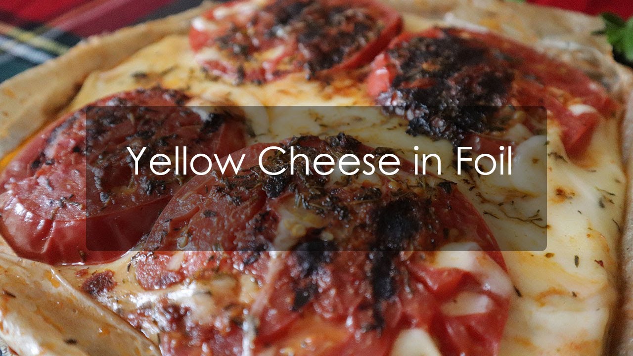 Yellow Cheese in Foil