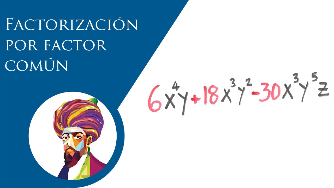 Factorización por factor común │ BALDOR