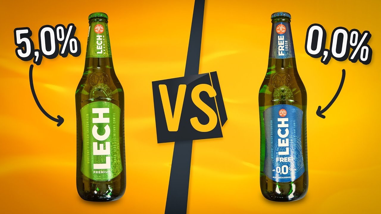 LECH VS LECH FREE - Co smakuje lepiej?