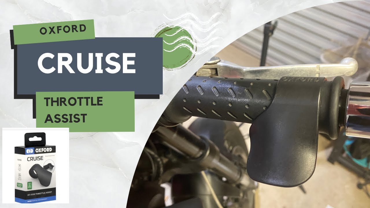 Cheap way to reduce hand fatigue on a motorcycle (Oxfords Cruise Throttle Assist)