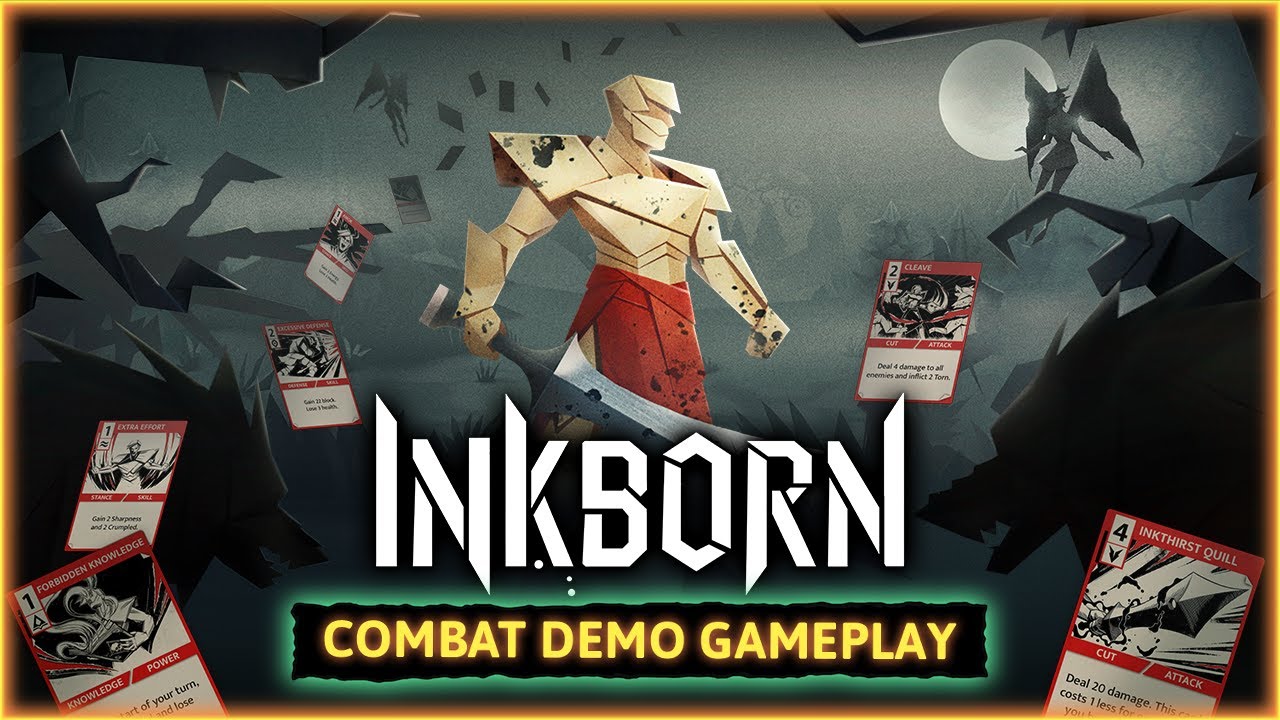 Gameplay video of Inkborn Combat Demo 🎮🔥