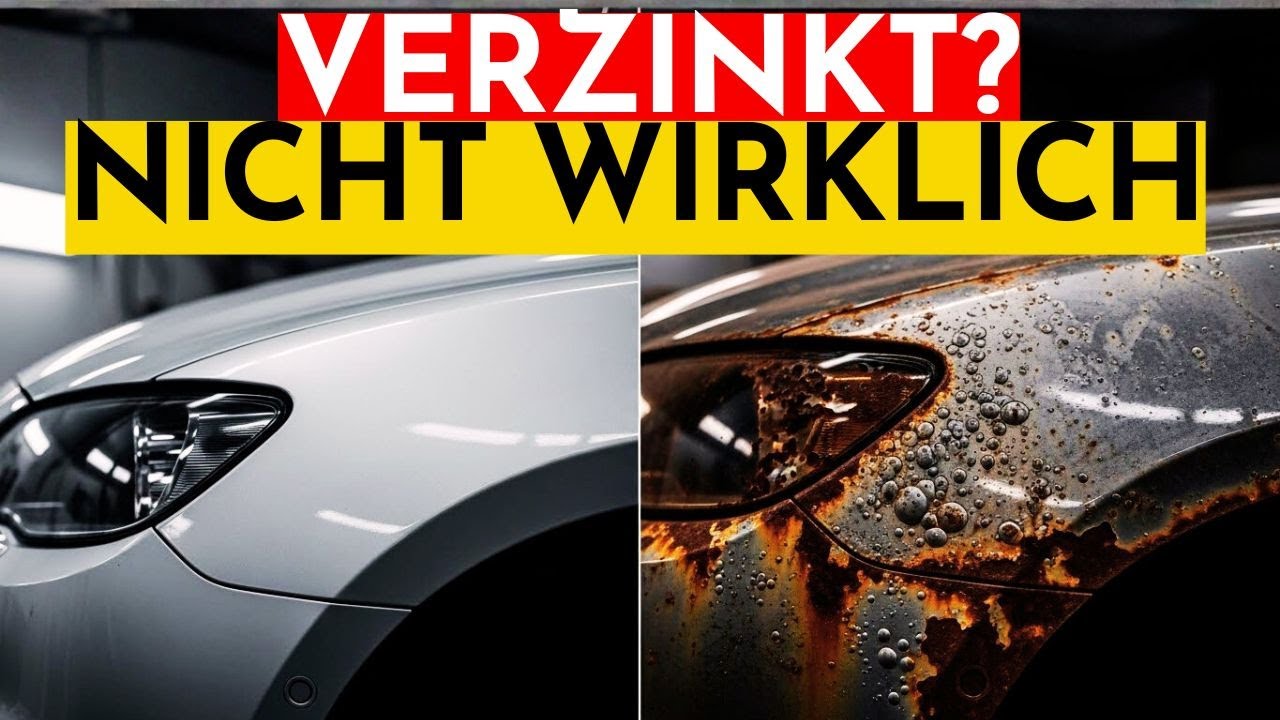VIELE AUTOS SIND NICHT RICHTIG VERZINKT &ndash; DAS SAGT DIR KEINER