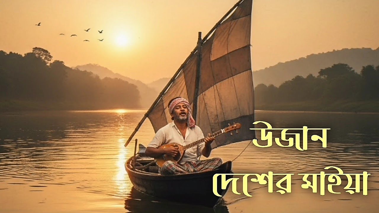 উজান দেশের মাইয়া ll তোর পানে চাহিয়া ll প্রেমের গান Ujan Desher Maiyaa