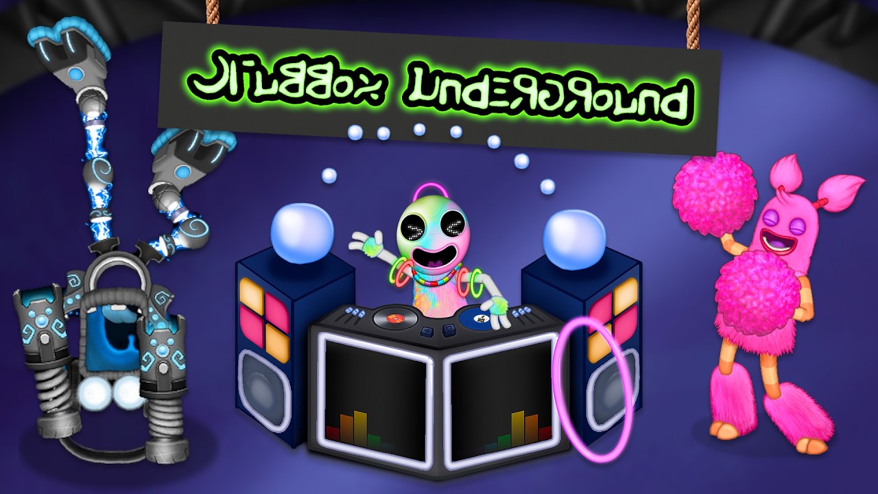 Clubbox Underground - All Monster Sounds & Animations (My Singing Monsters)