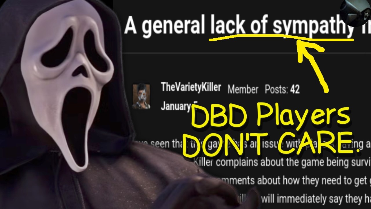 This Forum Post Exposes The DBD Community's Biggest Issue