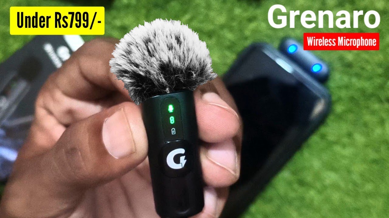 Grenaro s12 Wireless Microphone || Grenaro Wireless Microphone How To Use || Grenaro Mic