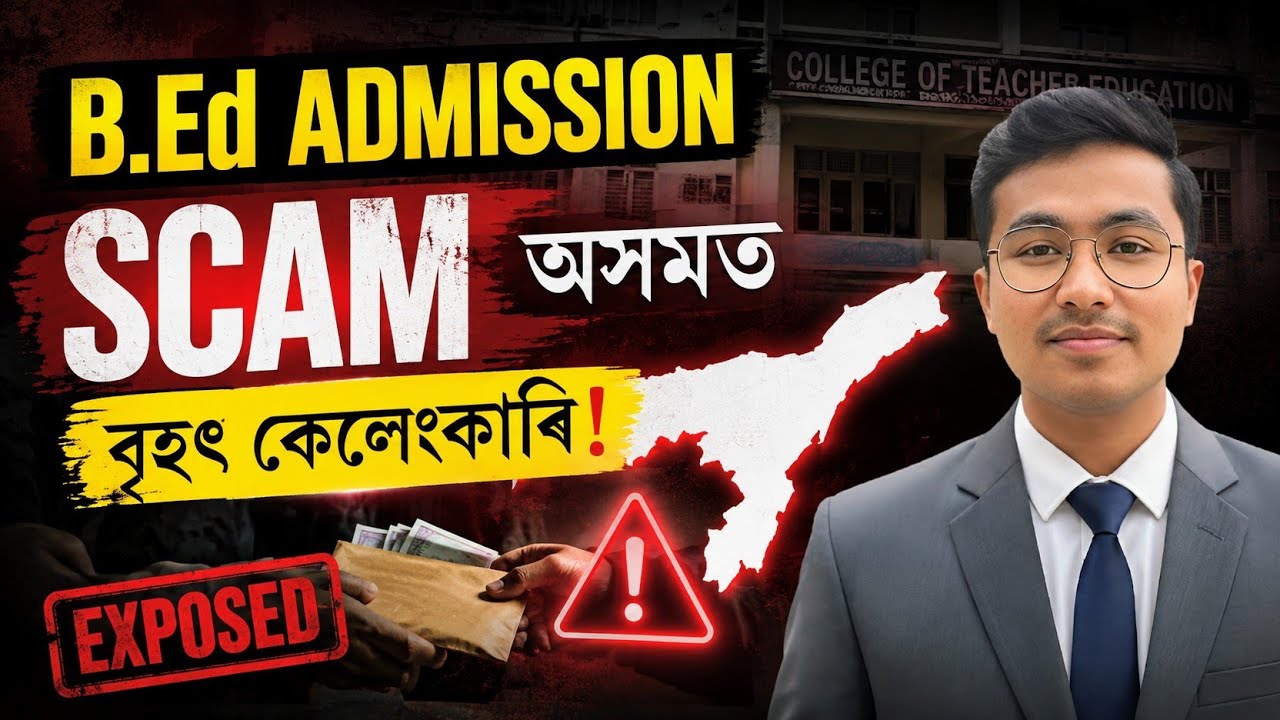 Big B.Ed Admission Scam in Assam? 😱 | Assam B.Ed Admission 2026 Latest News #bedadmission2026 