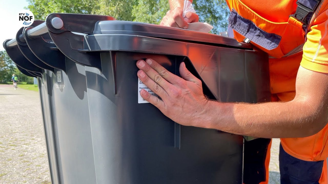 Uitdelen nieuwe afvalcontainers van start in de regio