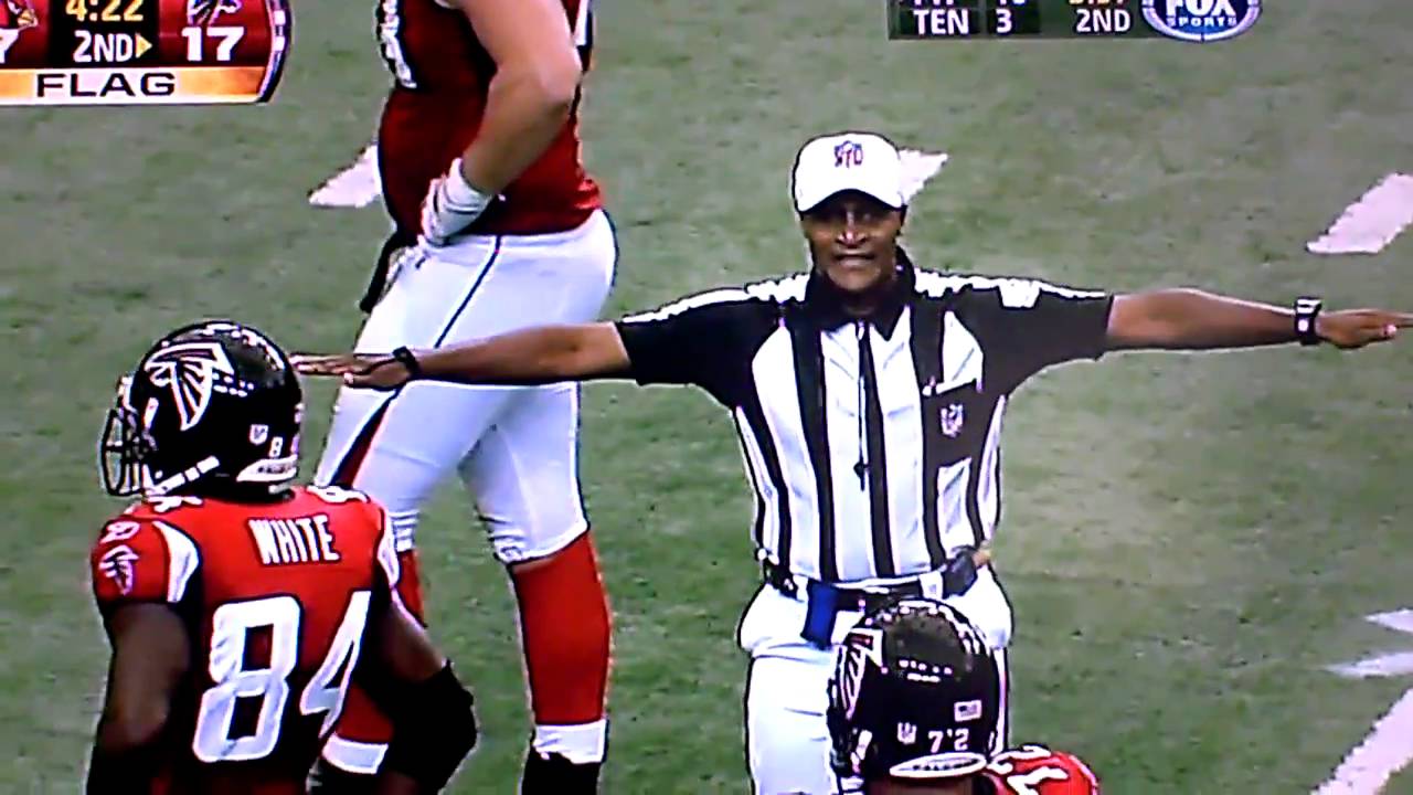 Harry Douglas gets leveled by Greg Toler